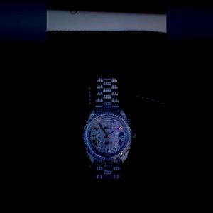 VVS moissanite Rolex 41mm